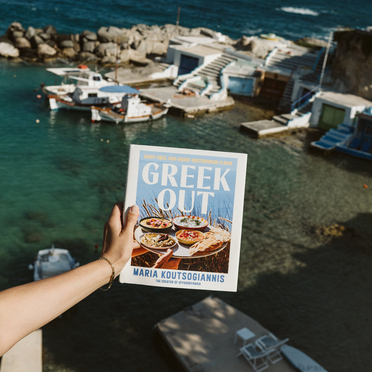 GREEK OUT Cookbook + Mini JUICE