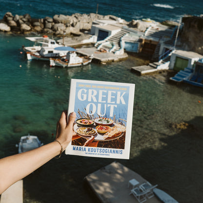 GREEK OUT Cookbook + Mini JUICE